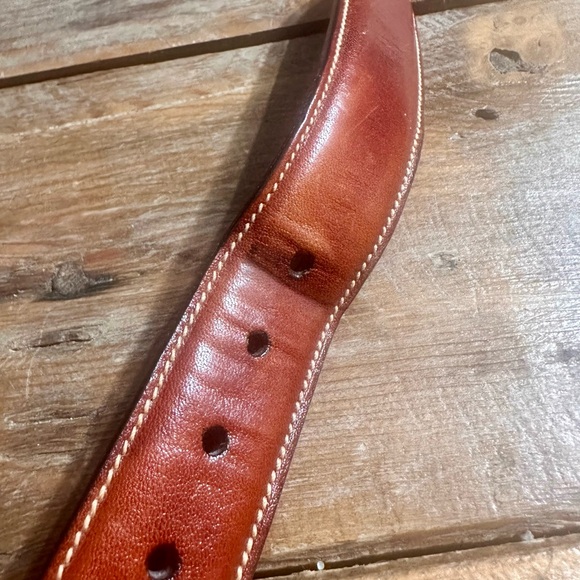 Men’s Brooks Brothers brown belt size 34 - Picture 2 of 4